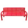 U-Leg Perforarated Bench with Back U-Leg Perforarated Bench with Back